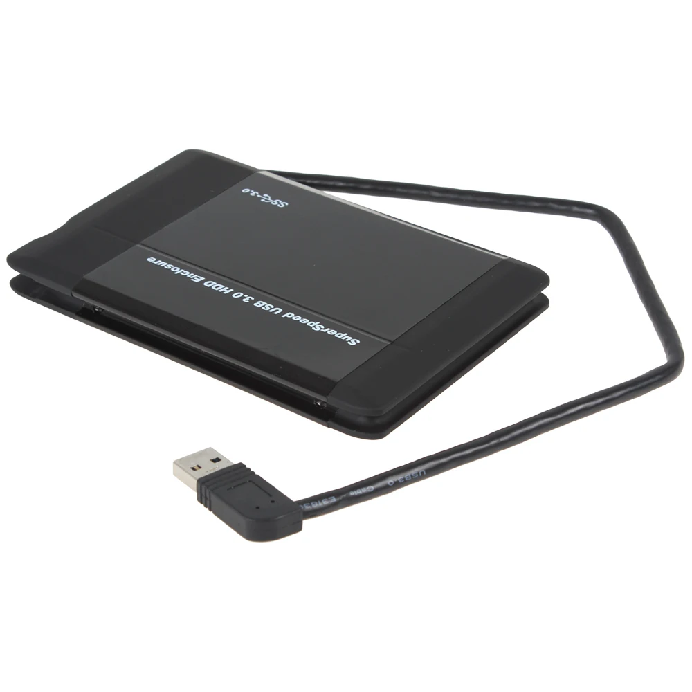 Супер speed профессиональный 2.5 HDD корпус USB 3.0 дюймов SATA внешние жесткие диски