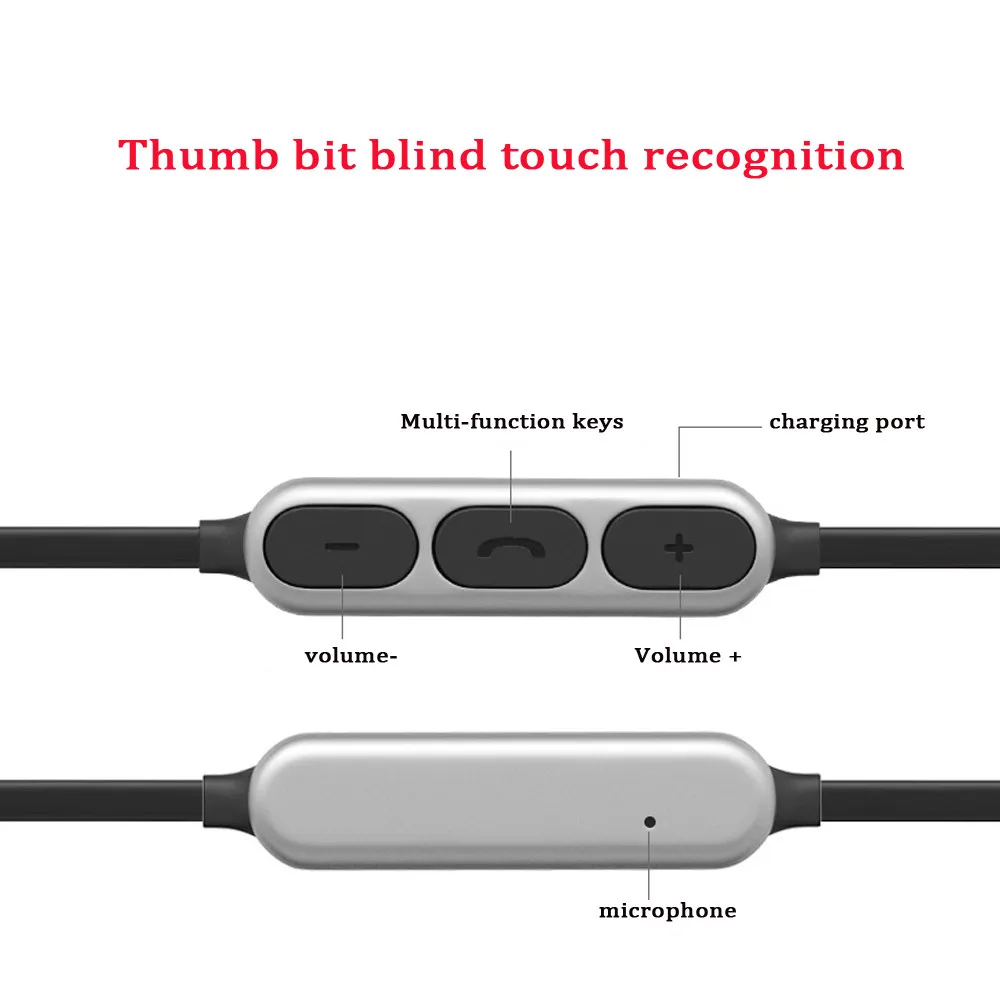 Металлические Магнитные беспроводные Bluetooth-наушники гарнитура магнитные
