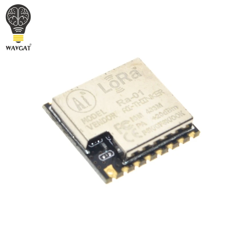 2PCS Ra 01 SX1278 LoRa широкодиапазонный беспроводной модуль 433MHz последовательный порт UART