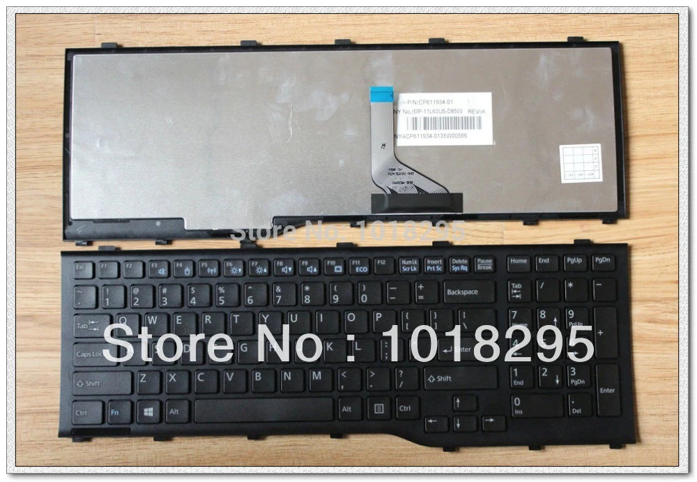 Для Fujitsu Lifebook AH532 A532 N532 NH532 MP-11L63US-D85 CP569151-01 серии США клавиатура для ноутбука Teclado Черный