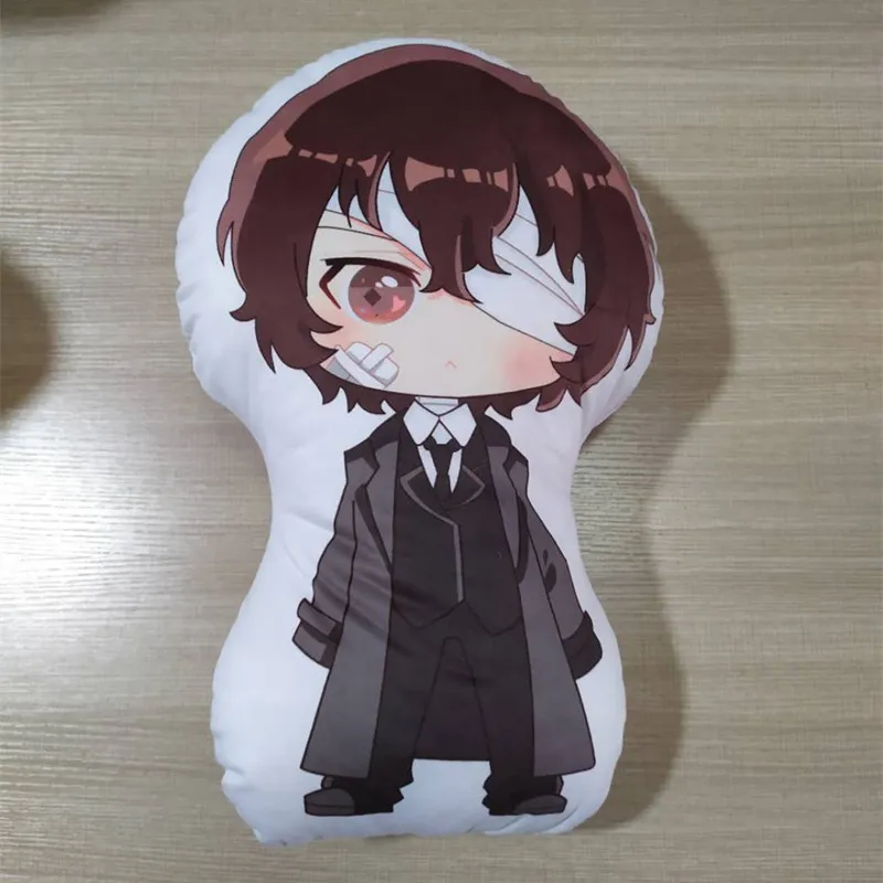 Аниме Банго бродячие собаки Nakajima Atsushi Nakahara Chuuya Осаму дадзай Косплей Кукла плюшевая подушка игрушка подарок кулон