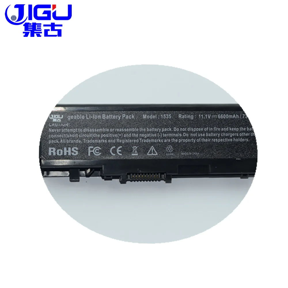 Аккумулятор для ноутбука JIGU Dell Studio 1535 1536 1537 1555 1557 KM958 KM965 MT264 WU946 312 1558 0701 A2990667|battery for
