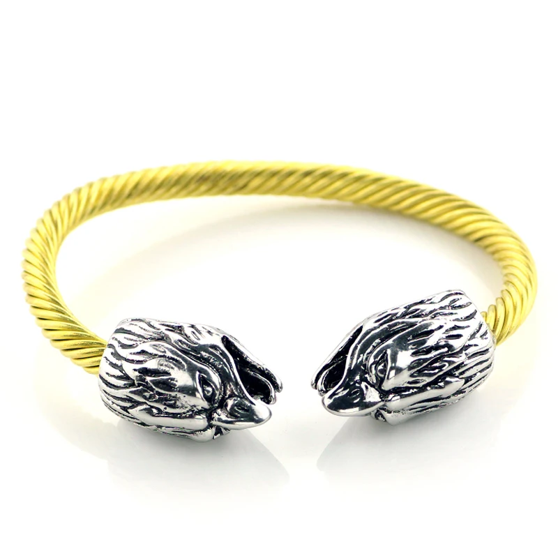 Free Ship Norse viking Bracelet Antique silver and Bronze Jewelry Viking Bangle Men Women Punk Cool Religion | Украшения и
