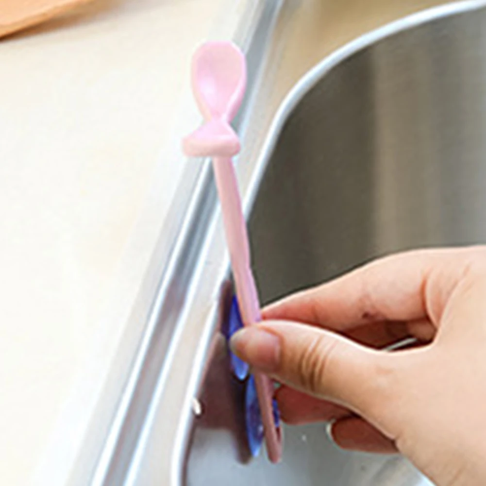 Home Spoon Holder Organizer Suction Cup Cooking Tool Shelf Chopsticks Storage Rack Kitchen Accessories Useful Durable | Дом и сад