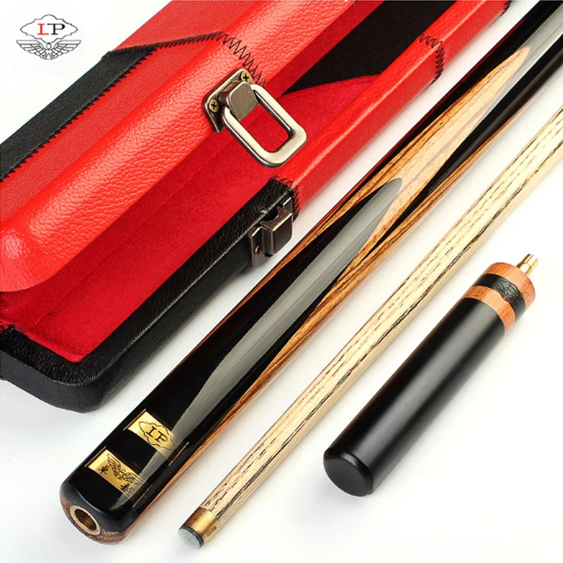 Оригинальный LP Zhuoyue 3/4 Снукер Cue Stick набор 9 8 мм наконечник Золото Черная ручка