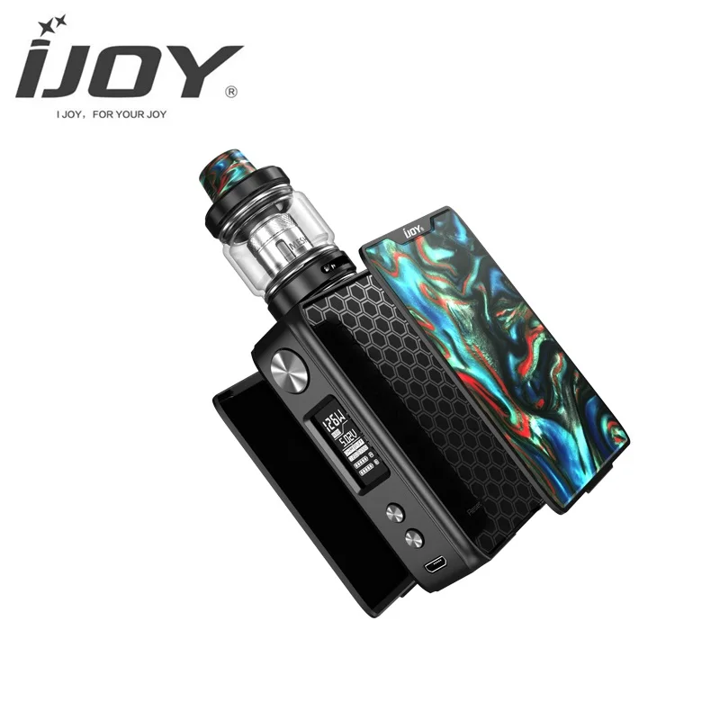 Оригинал iJoy Shogun JR 126W TC Vape комплект с Subohm бак сетка катушка встроенный аккумулятор