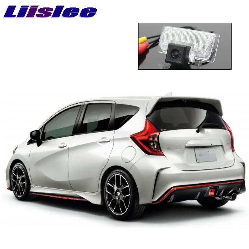 LiisLee Автомобильная камера заднего вида CCD для Nissan Versa Note|rear view camera|car rear reverse camerarear