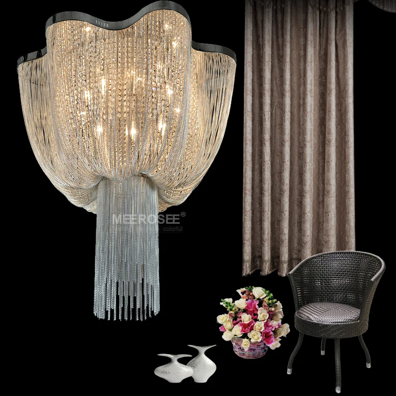 Люстра с французской цепью светильник в винтажном стиле Подвесная лампа для