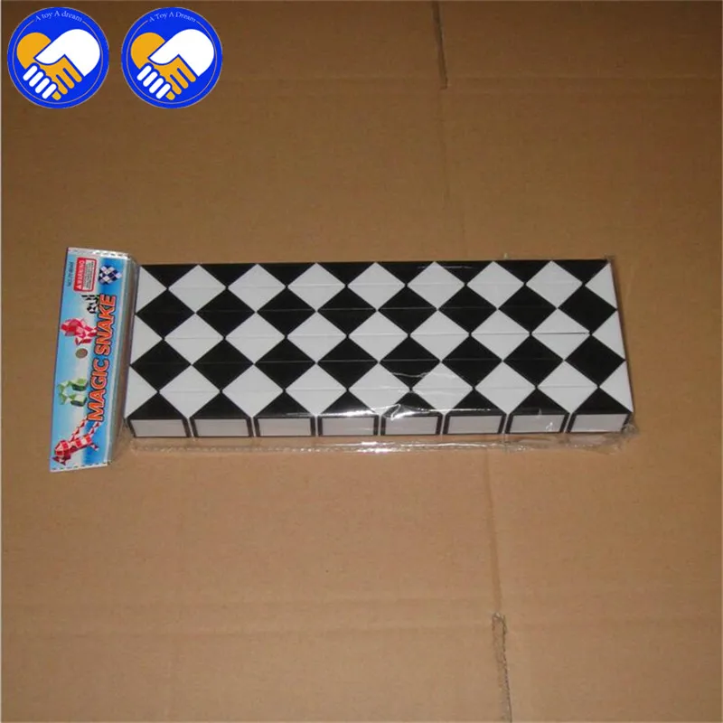 Большой 96 сегментов шаги Скорость Magic Snake Форма игрушки игры Twist кубики пазлы