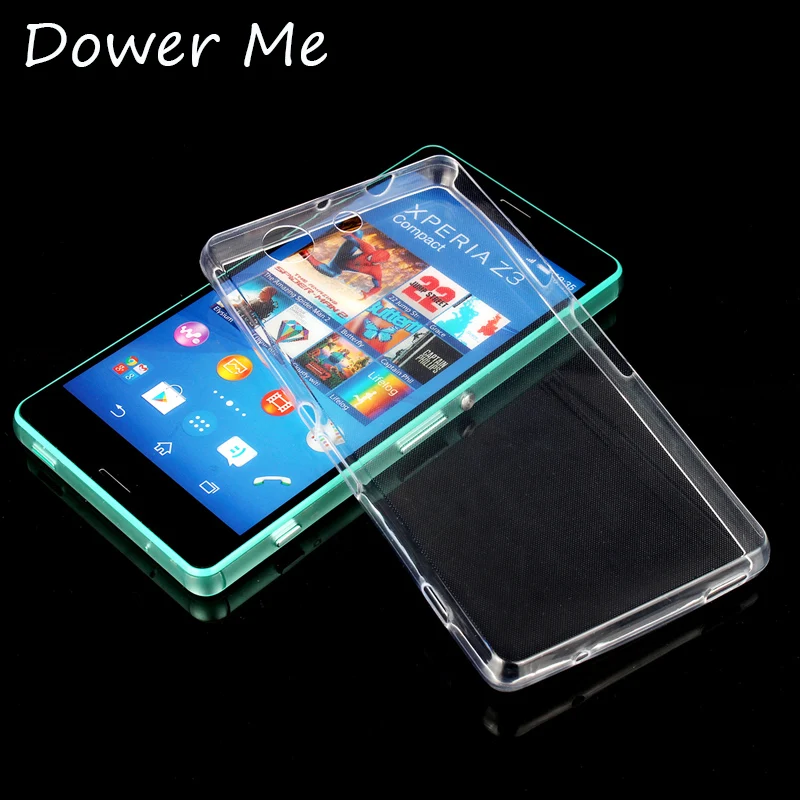 Мягкий прозрачный ТПУ чехол Кристальный защитный для Sony Xperia Z Z1 Z2 Z3 Z4 Z5 Compact X XA XP XZ