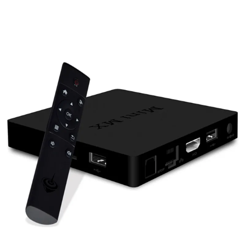 20 ШТ. Мини S905 MX TV BOX 2 Г/16 Г Android 5.1 Полностью загружалась Смарт Amlogic Quad-core Kodi WIFI 5.8