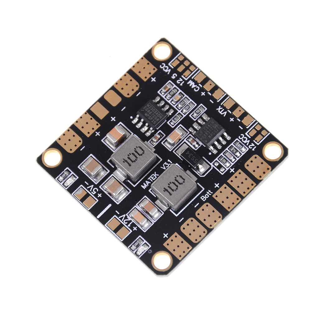 Плата распределения мощности квадрокоптера PDB с BEC 5 В и 12 для FPV | Игрушки хобби