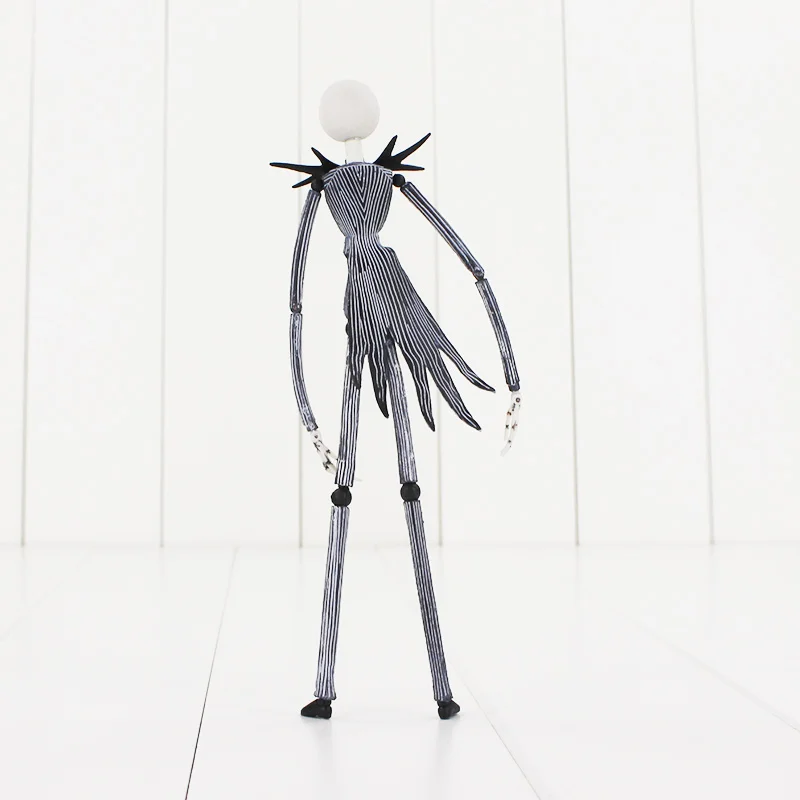 18 см SCI-FI REVOLTECH Джек 005 фигурка Джек Скеллингтон с тыквой Кошмар перед Рождеством модель куклы