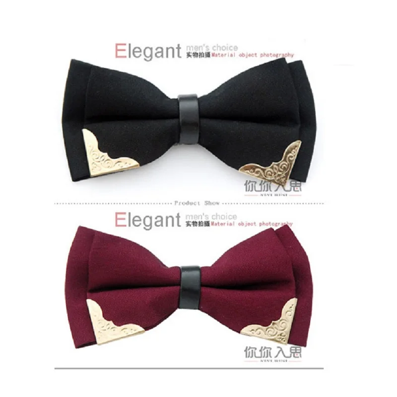 11 Цвета модные однотонные Bowties жениха Для мужчин красочный плед галстук Gravata