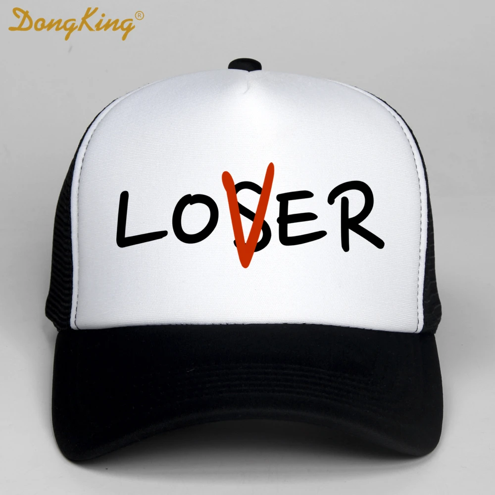 DongKing/Модная кепка для водителя грузовика бейсболка с принтом Loser Lover Meth забавная