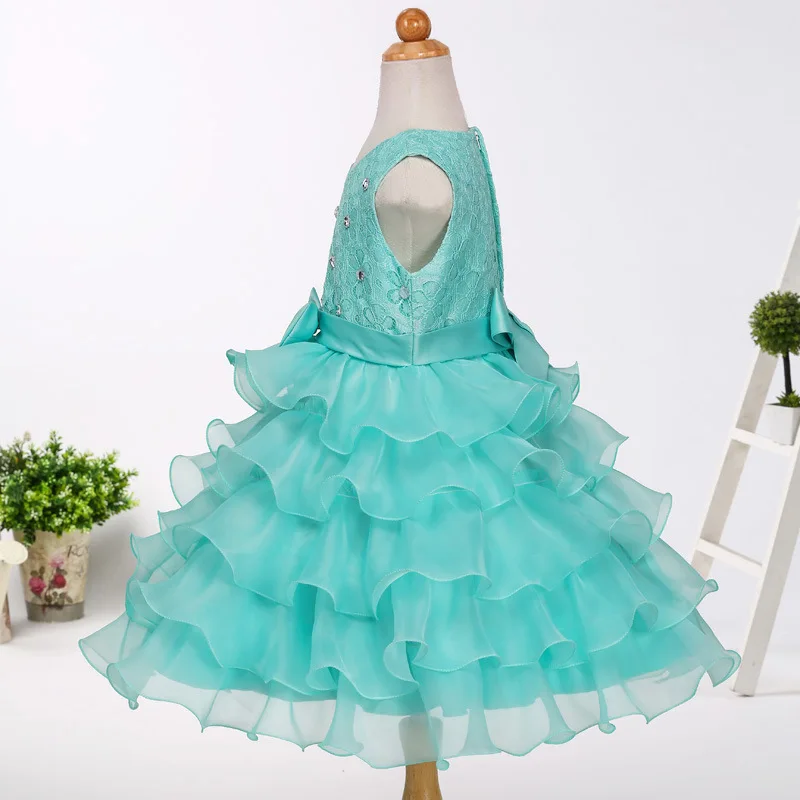 

Children's Dresses For Girls Wedding Party Baby Girl Princess Birthday Baptism Dress Teenager Girl Clothing