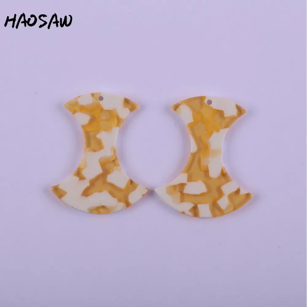 HAOSAW 32*40 мм 4 шт./лот очарование уксусной кислоты/неправильной формы/DIY