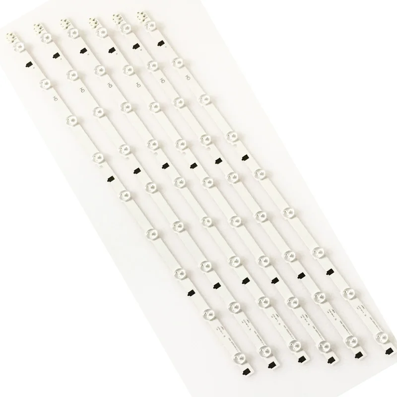 Xinlumen tv9LEDs 650 мм Светодиодная лента для подсветки Замена samsung UA32F4088AR UA32F4000AR BN64-25300A |