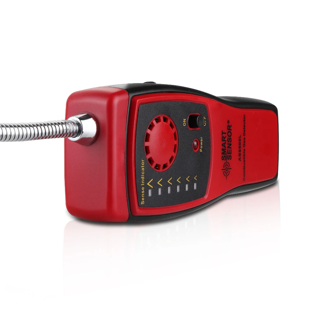 Gas Analyzer Combustible gas detector port flammable natural Leak Detector Location Determine meter Tester Sound Light Alarm |