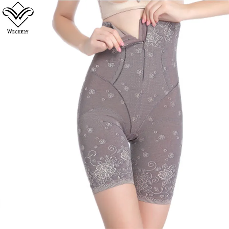 Wechery талии контроль тренера трусики для женщин Хип До Мягкий Для Body Shaper Нижние