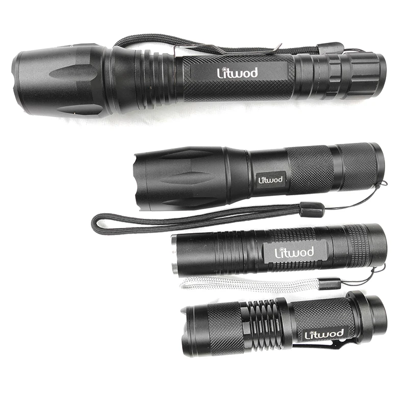 Litwod Z10 XML L2 8000LM Водонепроницаемый Масштабируемые CREE светодиодный тактический вспышки светильник фонарь светильник для 18650 Перезаряжаемые Батарея или AAA