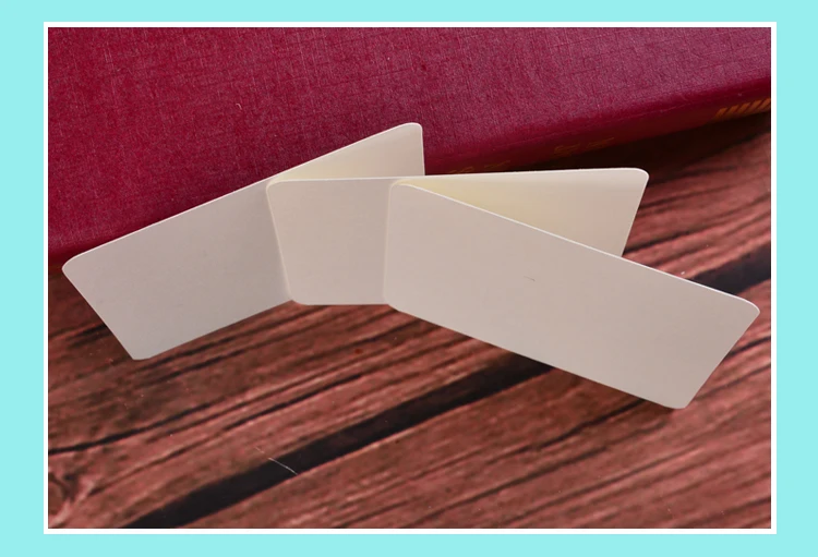 200 PCS Blank Empty White Writing Painting Drawing Diary Notes Memory Cards | Канцтовары для офиса и дома