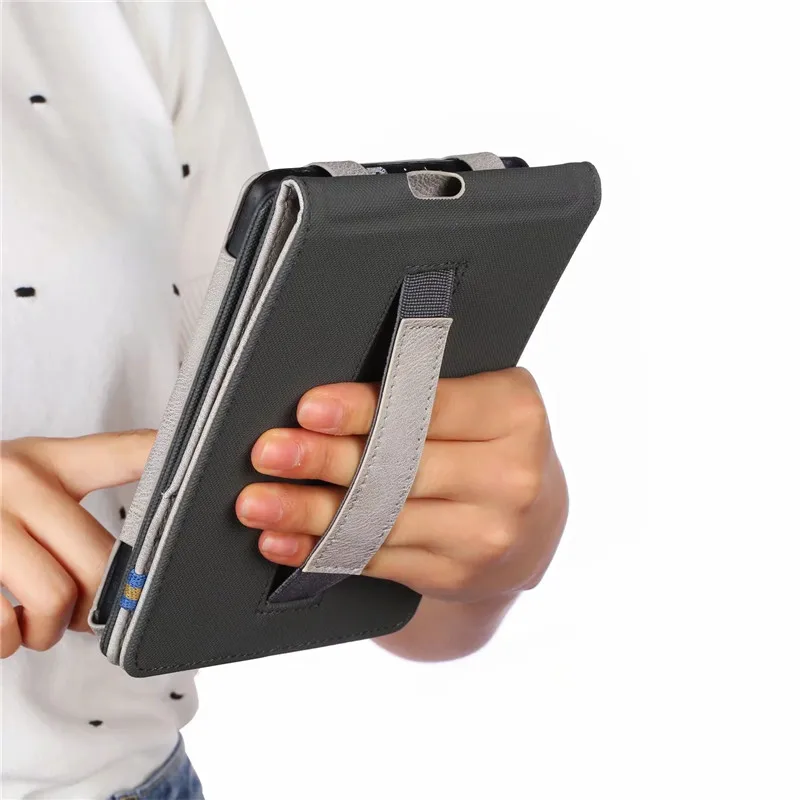 PU кожаный чехол для Kindle Paperwhite 10th, умный чехол для всех-New Kindle Paperwhite, выпущенный с держателем ручного ремня