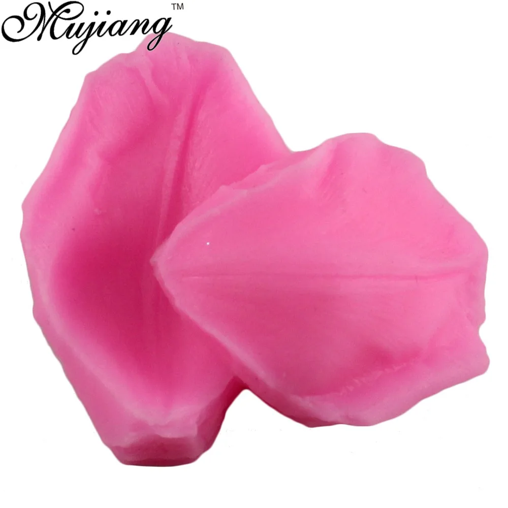Силиконовая форма Mujiang для выпечки цветов лепестков листьев помадки мастики