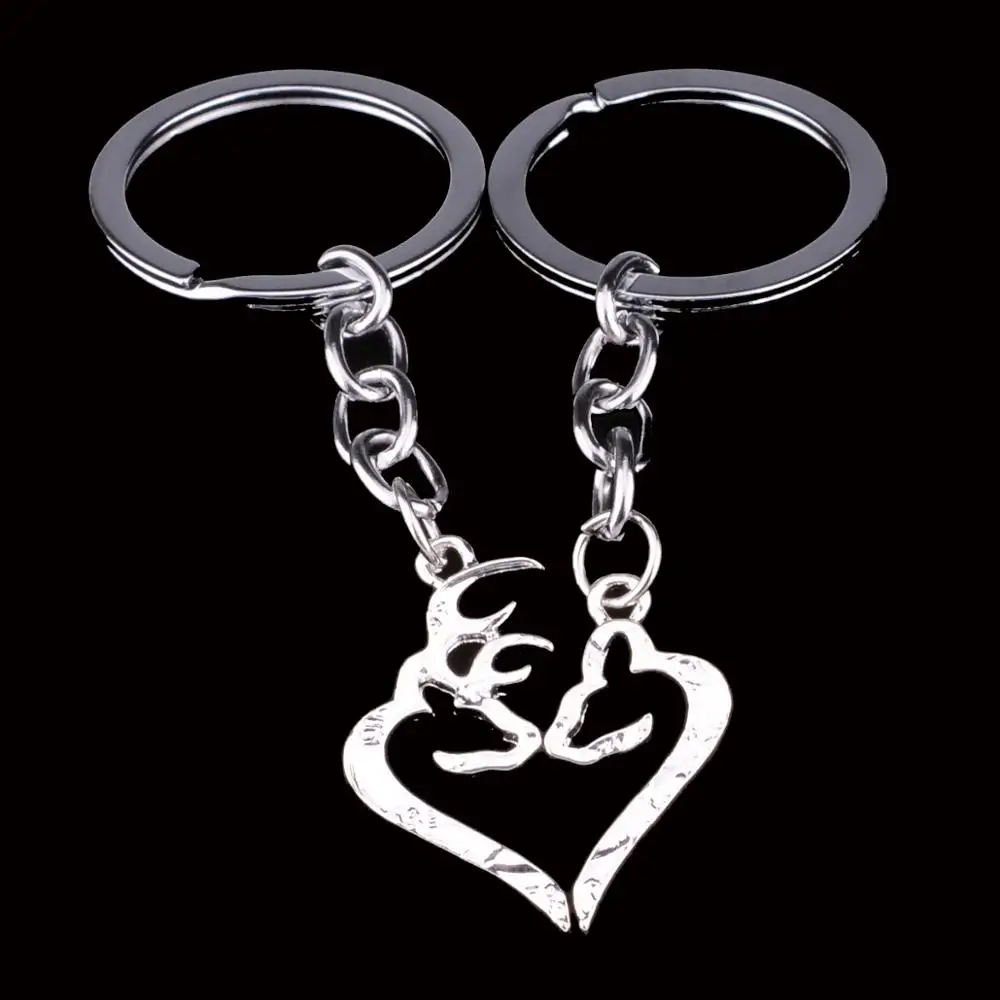 Брелок с подвеской в виде цепочки оленя 2 шт./компл.|keychain keyring|charm keychainbest keychain |