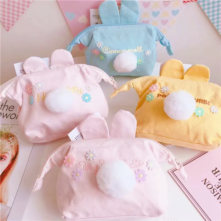 Мультяшные японские косметички hello kitty My Melody Cinnamoroll для собак, пудинга, собак, дорожные сумки для хранения, сумки для девочек, косметички, чехол-карандаш