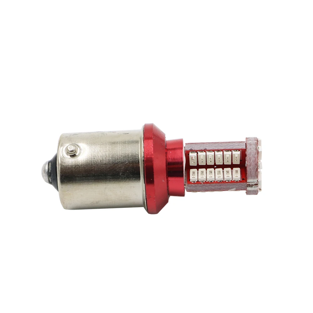 YSY 50X 3014 57SMD P21W BA15S 1156 P21/5 W Автомобильная светодиодная лампа заднего хода 1157 тормоза