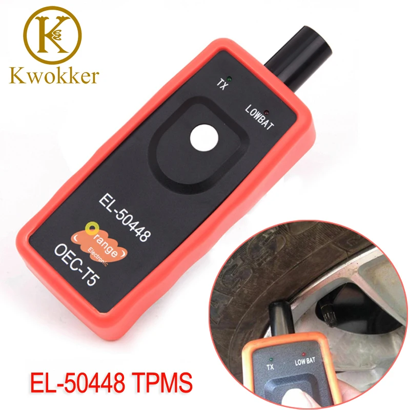 Новый EL 50448 TPMS EL50448 автоматический тестер давления в шинах датчик контроля OEC T5