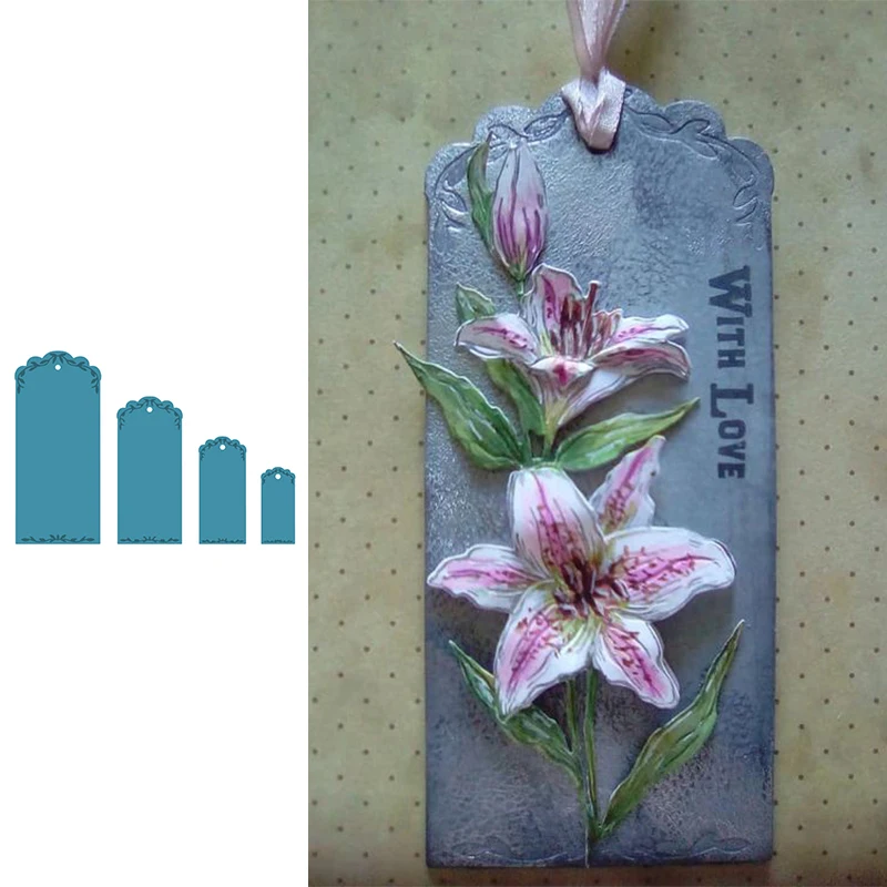 Зубчатые метки металлический трафарет для высечки скрапбукинга альбома