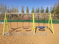 eu standard children outdoor swing heavy duty park swing for kids hz160523b