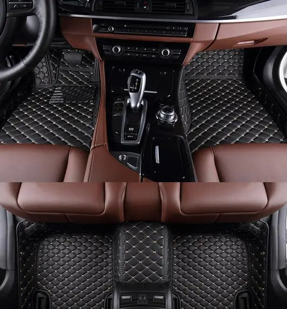 Автомобильные коврики AA для Volvo C30 S40 S60L V40 V60 XC60 XC90 из искусственной кожи стайлинга