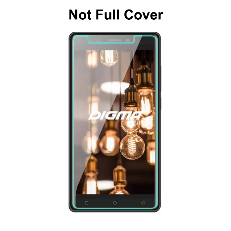 Для Digma VOX S502 закаленное стекло 9H 2.5D не полное покрытие Защита экрана для 3G 5