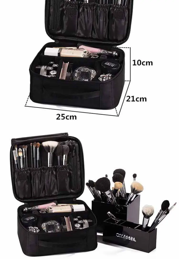Soomile брендовая профессиональная сумка для макияжа Косметическая CasesBolso Mujer дорожная большая емкость для женщин Макияж органайзер для хранения чемоданов