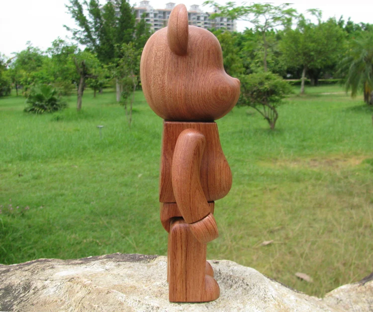 400% дерево Bearbrick сделано w/Красный палисандр (Гарантированное качество!)