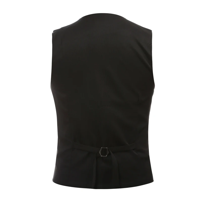 Новое поступление Мужская мода костюм жилет для мужчин Slim Fit жилеты на свадьбу