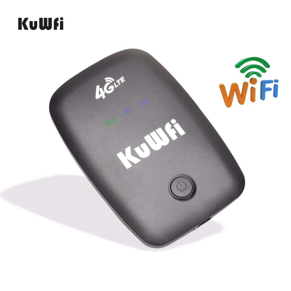 KuWFi разблокированный 3g 4G Wi Fi роутер Точка доступа мобильный Портативный карман