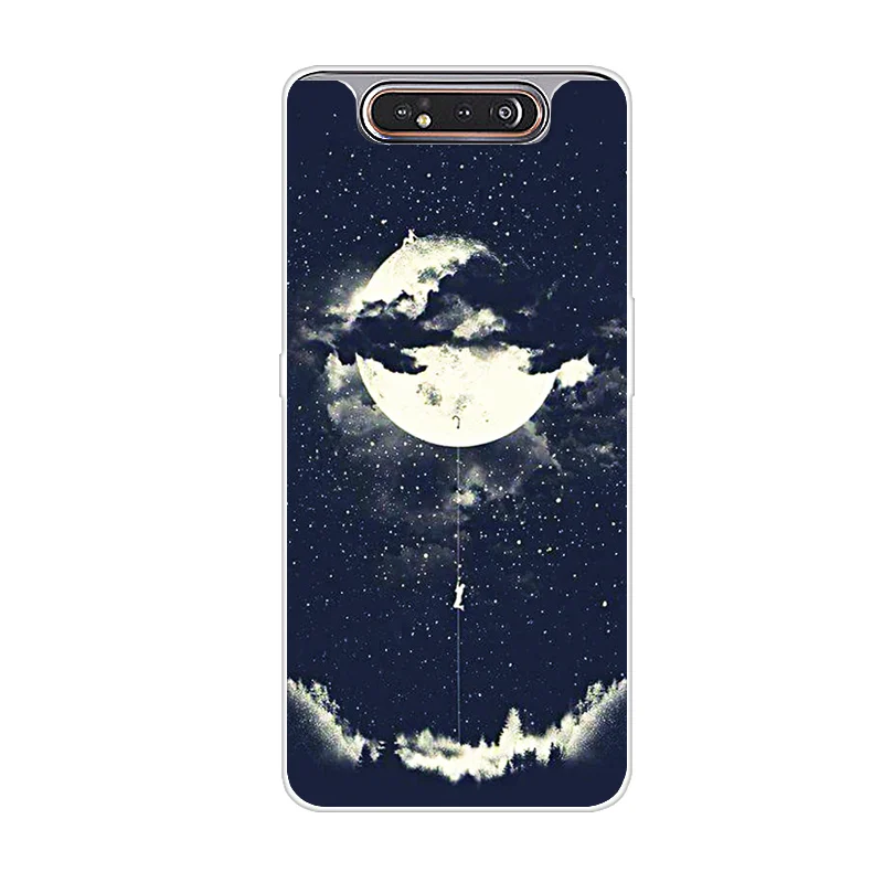 15 Для samsung Galaxy A80 чехол Модный Тонкий Мягкий ТПУ силиконовый чехол для samsung A80 чехол для телефона A 80 чехол s Coque Fundas - Цвет: 15