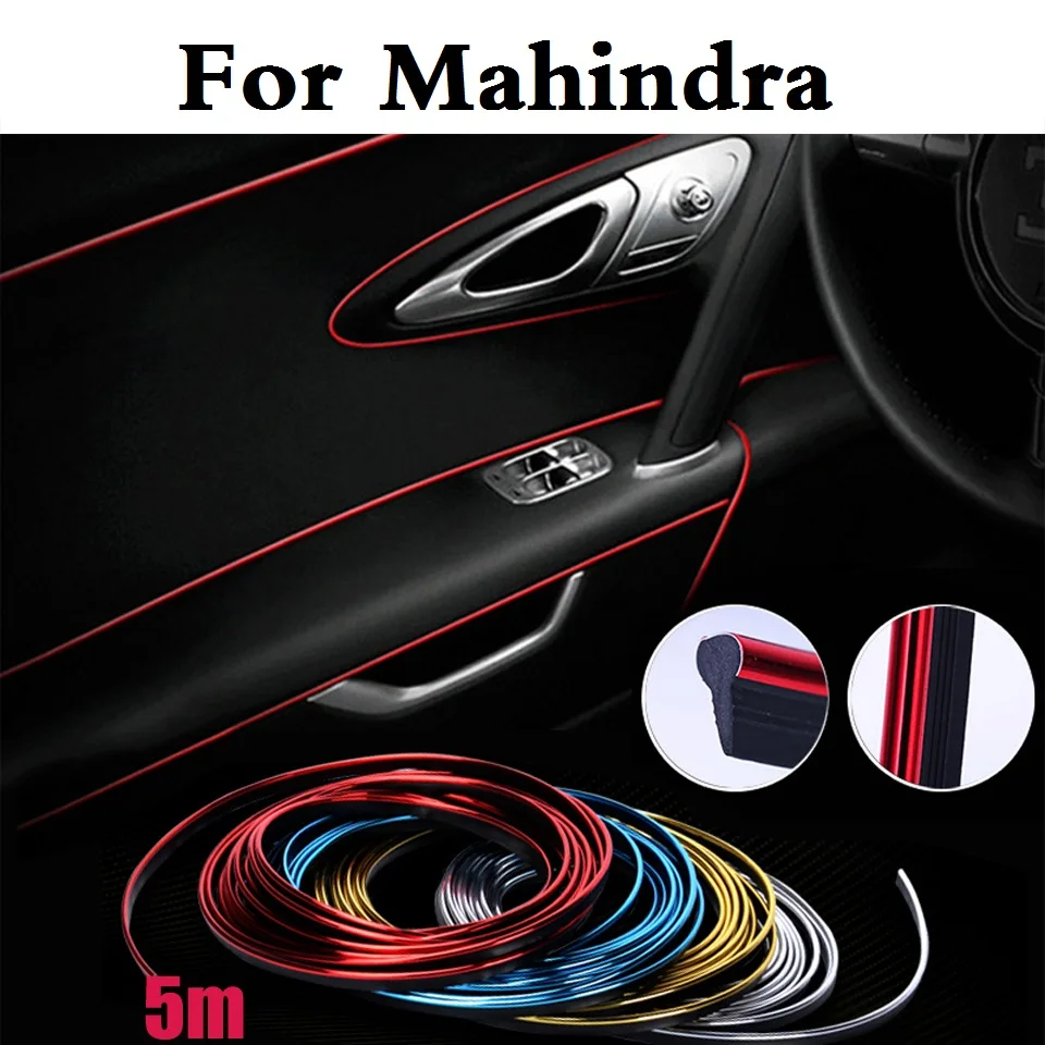 5 метров автомобильный Стайлинг интерьера декоративная нить тип лента для Mahindra
