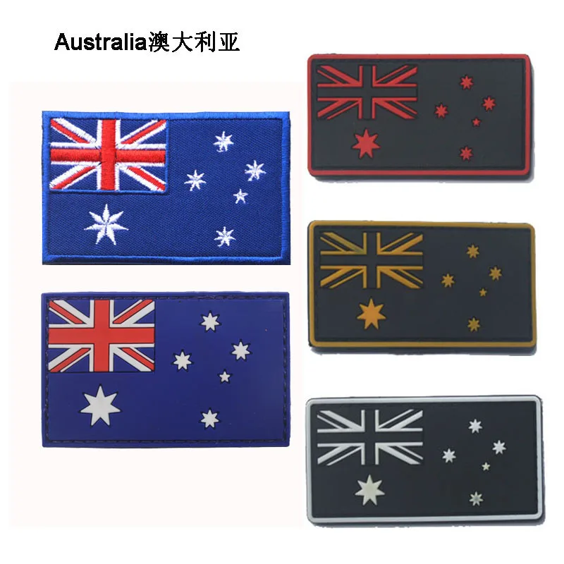 Нашивка из ПВХ нарукавник в виде флага с надписью Англия Франция Германия Италия