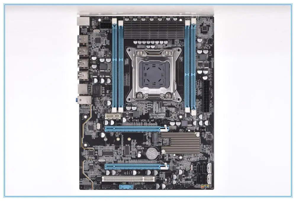 

Материнская плата для компьютера E5 2.4F, материнская плата LGA2011 DDR3, слот DMI2.0, 64 ГБ, системная плата с чипсетом 79/c60x