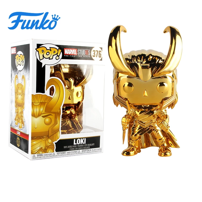FUNKO POP Marvel 10 лет Железный человек LOKI Groot Капитан Америка виниловая Кукла Детская