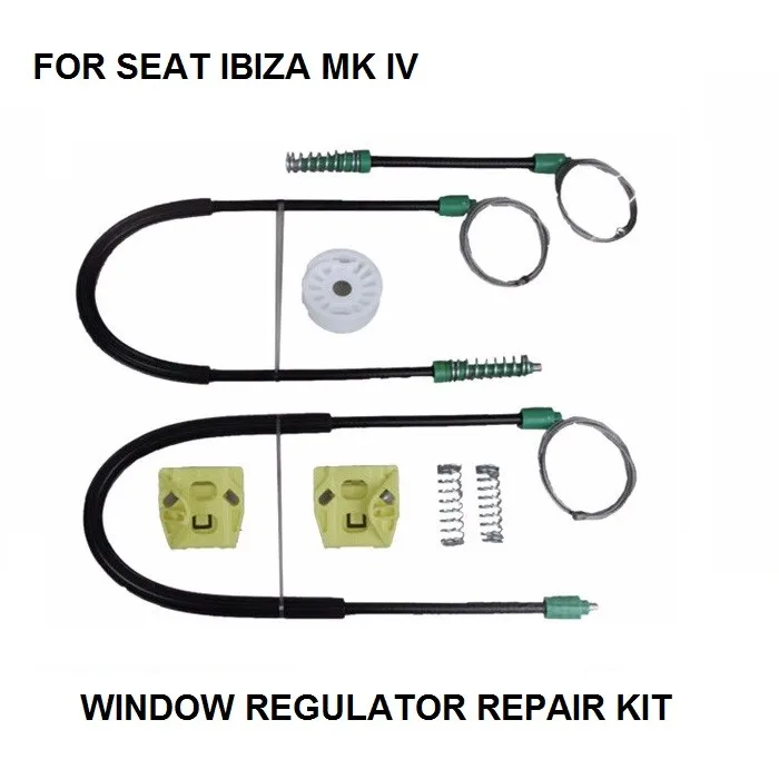 

FOR SEAT IBIZA MK IV ELECTRIC WINDOW REGULATOR FRONT-LEFT SET 2002-2009