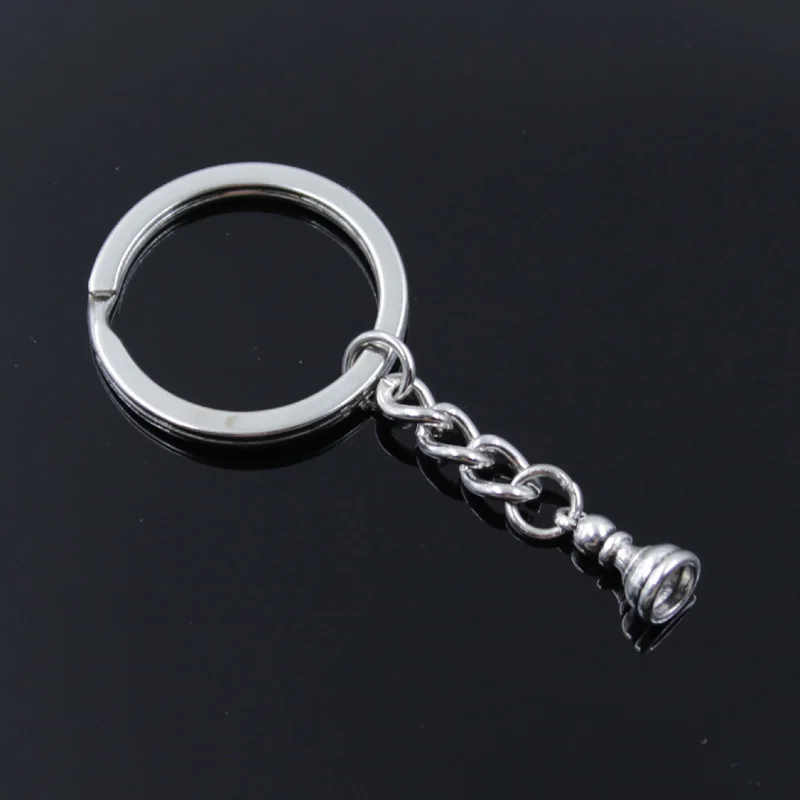 Новая мода для мужчин 30 мм брелок DIY металлический держатель цепи Винтаж