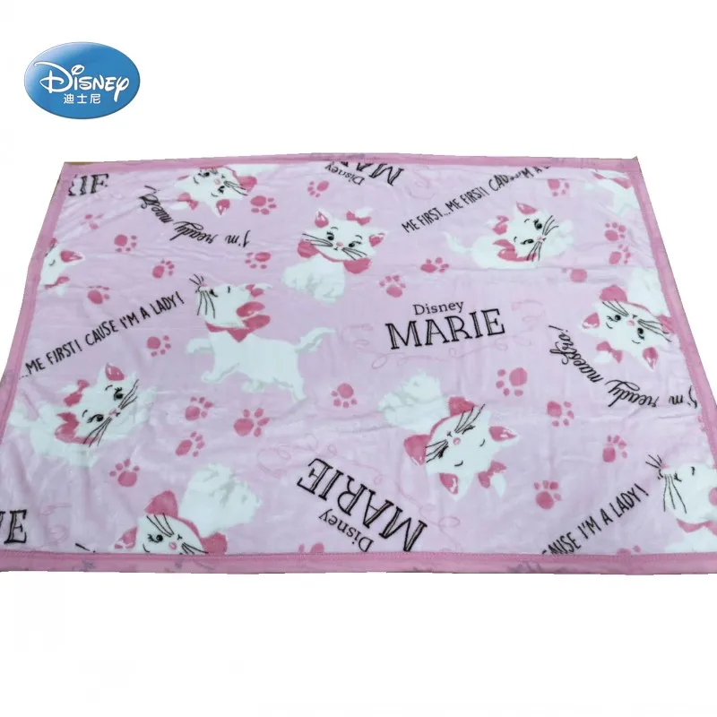 Дисней мультфильм мягкий Marie Cat Уинн чип и Дейл маленького размера одеяло 70x100 см для маленьких мальчиков и девочек домашнее животное на кровать/диван/кроватку/самолет
