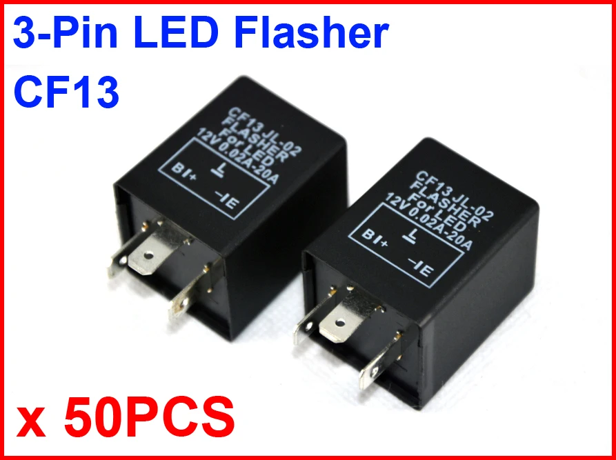 50 шт. CF13 JL 02 LED Flasher 3 Pin электронный релейный модуль исправление SMD указатель