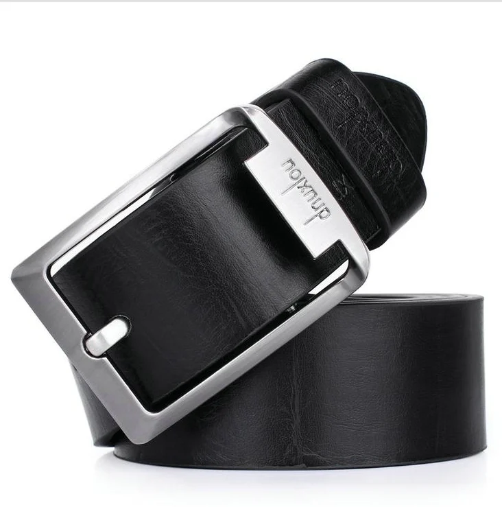 Black 586 Pin Buckle Dnuxlou Бизнес для отдыха широкий искусственная из искусственной кожи ремень Для мужчин дизайнерские Ремни элегантные блестящие металлические пряжки 125 см Cinto Ceinture - Цвет: Black 586 Pin Buckle